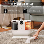 Airthereal Portable Upholstery Spot Cleaner, Instant Heating Carpet Cleaner - Image 2