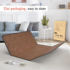 Heavy Duty Office Chair Mat for Carpet and Hardwood Floor Bohemian Desk Chair - Image 2