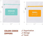 Mesh Laundry Bag for Delicates, Wash Bag for Underwear and Lingerie, Makeup - Image 5