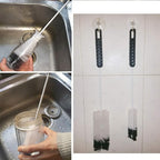 NewFerU Wire Bottle Cleaning Brush Set Small Large Thin Long Handle, Utility - Image 6