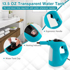COSTWAY Handheld MultiPurpose Steam Cleaner - Image 4