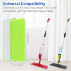 16.5 inch Microfiber Mop Pads for Rubbermaid Reveal Spray Mop and Any 16.5" - Image 3