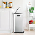 DUMOS Kitchen Trash Can, 2×8-Gallon Garbage Can - Image 7