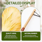 Natural Lambswool Duster 20 Inch Handheld - Image 4