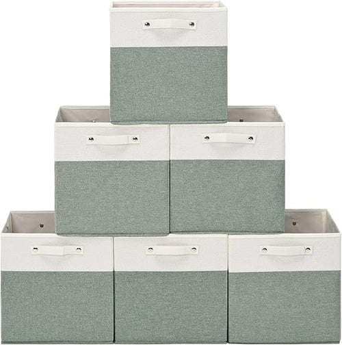 13 x 13 Inch Fine Linen Storage Bins by FinishingBo