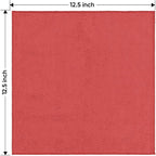 HOMEXCEL Red Microfiber Cleaning Cloth 12 Pack, 12.5 x 12.5 inch Microfiber - Image 7