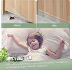 Silicone Weather Stripping Door Seal Strip, 16.4 Feet Self Adhesive Sealing - Image 5