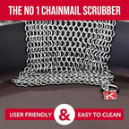 Knapp Made CM Scrubber 6" Small Ring Cast Iron Scrubber - Image 6