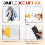 Drywall Patch Repair Kit with Scraper, Wall Spackle Repair Paste, Wall Mending - Image 4