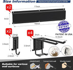 Garage Tool Storage Rack, Heavy Duty Garage Storage Organizer Rack System Wall - Image 2