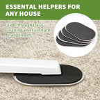 Furniture Sliders for Carpet 4 PCS - Image 4
