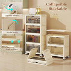 3 Tier - 48QT Storage Bins - Image 6