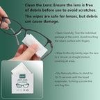 Anti-Fog Lens Wipes, Quick-Clean Lens Cloths - Image 7