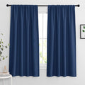RYB HOME Blackout Kitchen Curtains 2 Panels Set, Room Darkening Small Window by RYBHOME