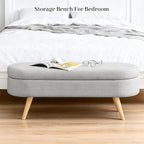Storage Bench, Upholstered Entryway Benches - Image 3