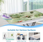 Green Anna Hummingbird and Palm Leaves Ironing Mat Thickened Ironing Blanket - Image 5