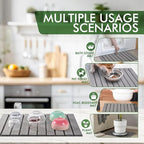 Large Stone Dish Drying Mats for Kitchen Counter, Foldable Quick Drying Mats - Image 7