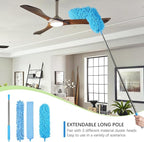 4PCS Microfiber Duster Kit, 3 in 1 Microfiber Dusters Retractable Gap Dust - Image 3