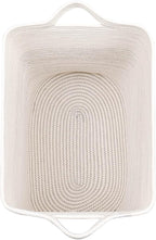 Storage Baskets for Clothes Fabric Cotton Rope Storage Basket bins - Image 7