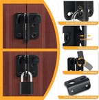 Alise Flip Latch Gate Latches Slide Bolt Latch Safety Door Lock Catch - Image 3