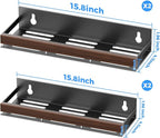 Walnut Magnetic Spice organizer - Image 3