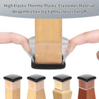 Ezprotekt 24 Pcs Large Clear Chair Leg Sliders - Image 3