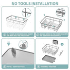 Dish Drying Rack for Kitchen Counter, Large Dish Racks - Image 8