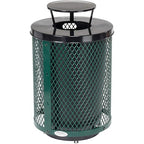 Global Industrial Outdoor Diamond Steel Trash Can by GlobalIndustrial
