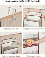 Yecaye 1 Pc 5 Tier Over the Door Organizer - Image 8