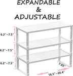 Metal Stackable Expandable Storage Shelf - Image 3