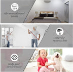 Amylove Zipper 34 x 80 Inch Dust Barrier Door Kit Construction Door Barrier 2.8 - Image 6