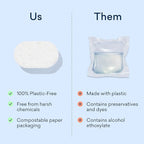 BLUELAND 100% Plastic-Free Dishwasher Detergent Tablets, Lemon Zest Scent - Image 9
