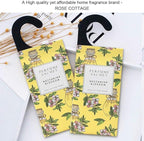ROSE COTTAGE Large 12 Packs Apricot Blossom Hanging Closet Air Freshener - Image 6