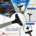 Floor Scraper Telescopic, 38 to 52in 4Inch Razor Blade Floor Scrapers Long - Image 6