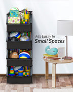Skywin TidyFriend Plastic Stackable Storage Bins - Image 5