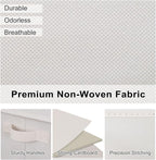 WUIKE 3 Pack Extra Large Fabric Storage Bins, Sheets and Blankets - Image 3