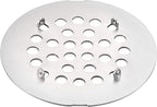 rrajj 4-1/4 Inch Round Snap-in Shower Floor Drain Cover Replacement Cover - Image 4