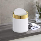Mini Trash Can with Lid, Metal Small Tiny Mini Trash Bin Can, Mini Countertop - Image 8