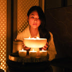 New BLUEME Wellness Candle Wax Refill, Contains Essential Oil, Sustainable - Image 3