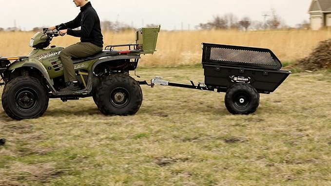 Impact IMPLEMENTS® 1500lb Poly Tub Utility Cargo Trailer - Image 9