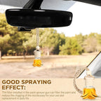 BBTO 50 Pcs Hanging Car Air Freshener Car Diffuser Bottles Empty Glass Perfume - Image 6