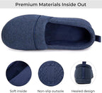 HomeTop Women's Comfy Loafer Slippers Lightweight Memory Foam Non-slip Indoor - Image 4