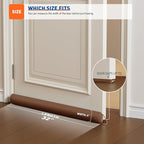 MAGZO Door Draft Stopper, 32 Inch Under Door Draft Blocker Noise Stopper - Image 4