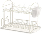 SIMPLE HOUSEWARE 2-Tier Dish Rack - Image 2