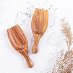 GinSent Wood Coffee Scoop-2 Pieces Large Measuring Spoons - Image 7