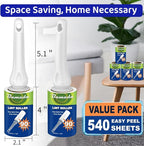 Sticky Lint Roller for Pet Hair: Lint Remover for Dog Cat Hair Mega Value Set - Image 6