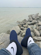 Adult Indoor House Slippers Socks Lightweight Non Slip Grip House Home Shoes - Image 4