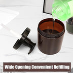 Cosywell Pump Bottle Dispenser Shampoo and Conditioner Dispenser 2 Pack - Image 5