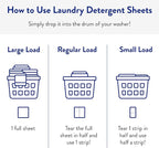 The Clean People Fragrance Free Laundry Detergent Sheets - Image 4