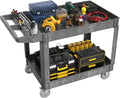 Heavy-Duty Utility Cart Tool Cart, Extra Large Rolling Carts by Maemttes